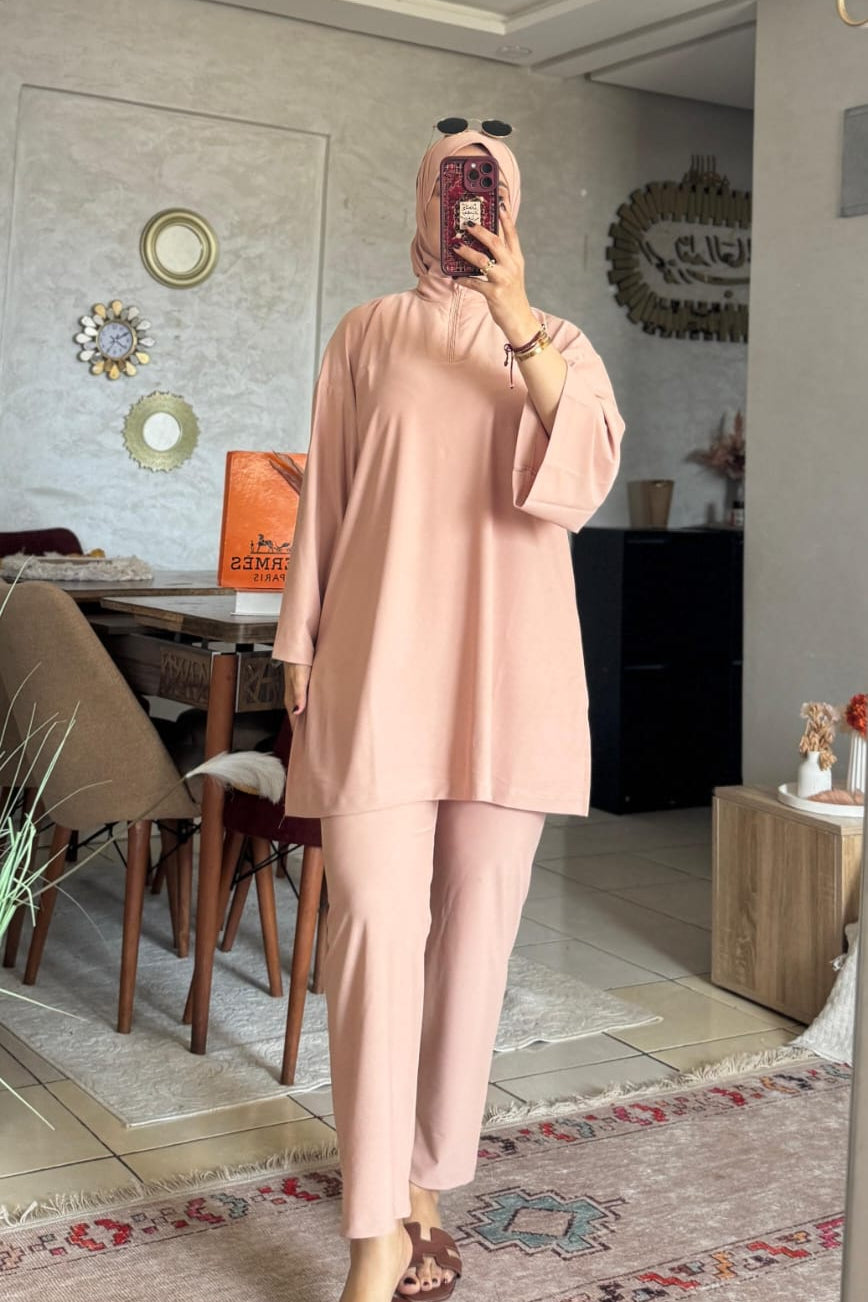 بوركيني متكون من 4 قطع